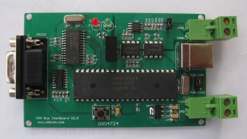 阜新GY8801 工业级CAN总线开发板