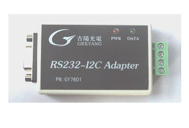 鄂州GY760X RS232转I2C接口适配器  (1-16路I2C)具体型号：GY7601/GY7602/GY7604/GY7608/GY7616